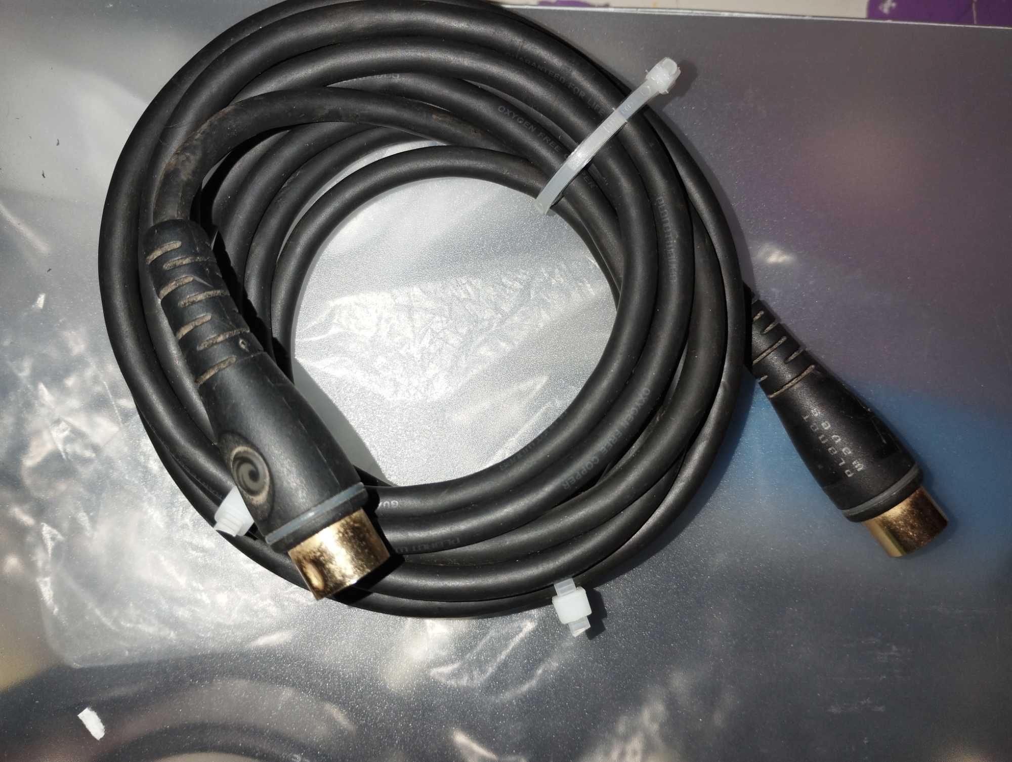 Cabos audio e MIDI profissionais (para instrumentos de música)