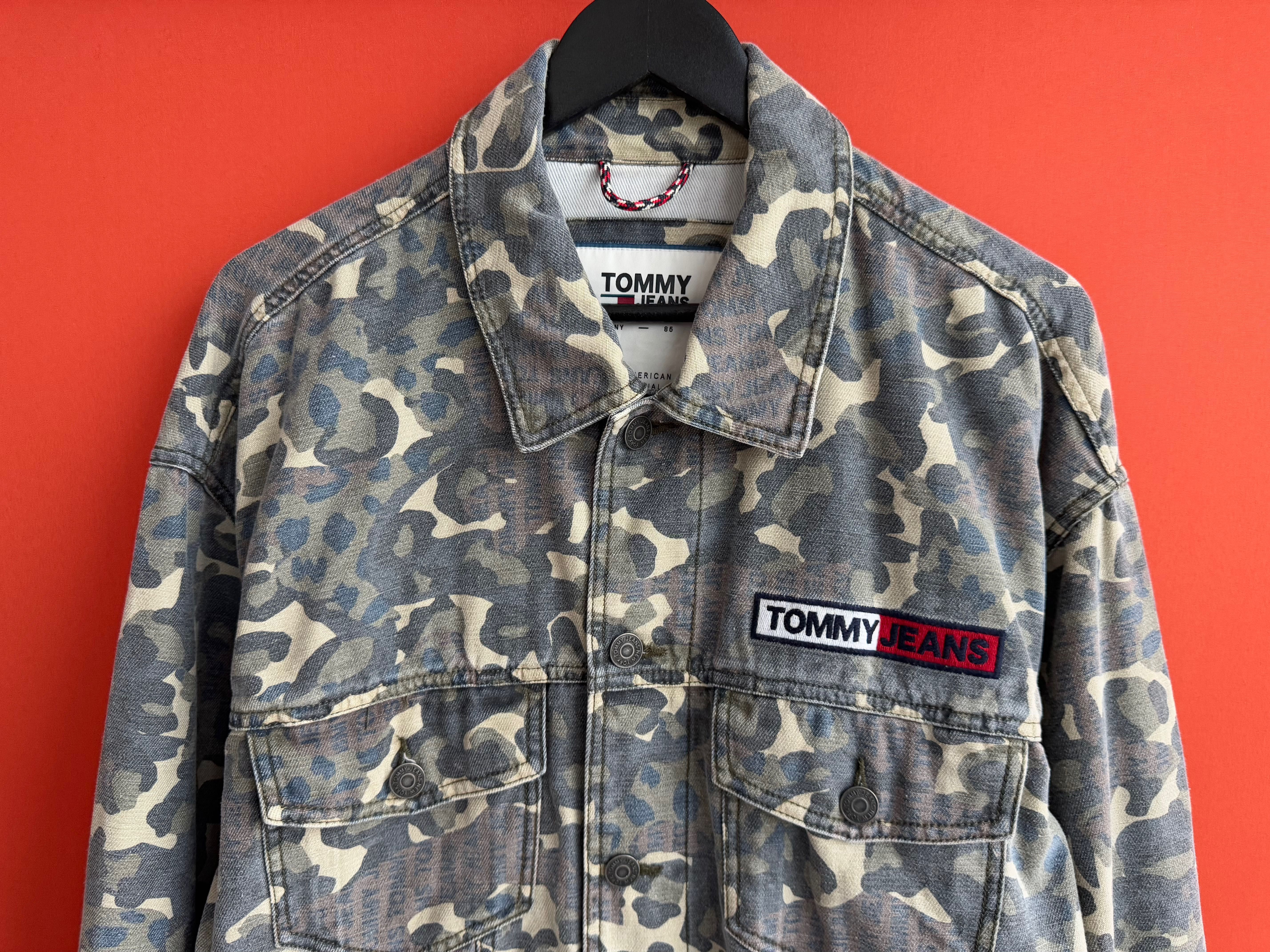Tommy Jeans Overshirt джинсова куртка овершот сорочка розмір M