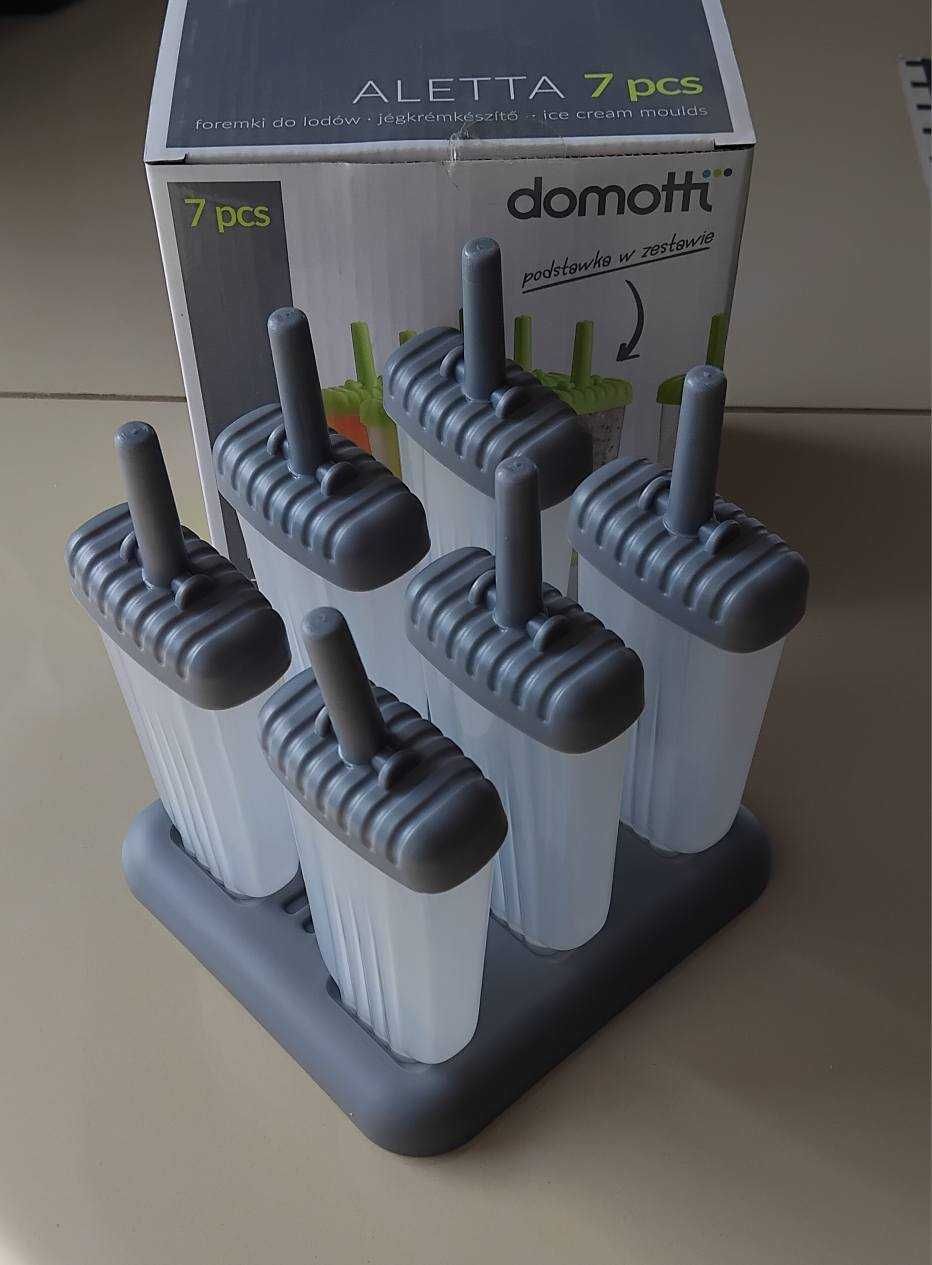 Nowe foremki formy do lodów sorbetów domowych 6szt