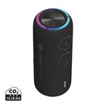 Głośnik przenośny Bluetooth 30W bat. 8h Wodoodporny LED 2 subwoofery