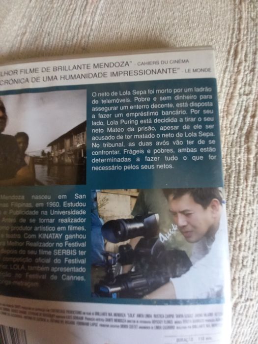 Filme Lola de Brillante Mendonza edição Alambique