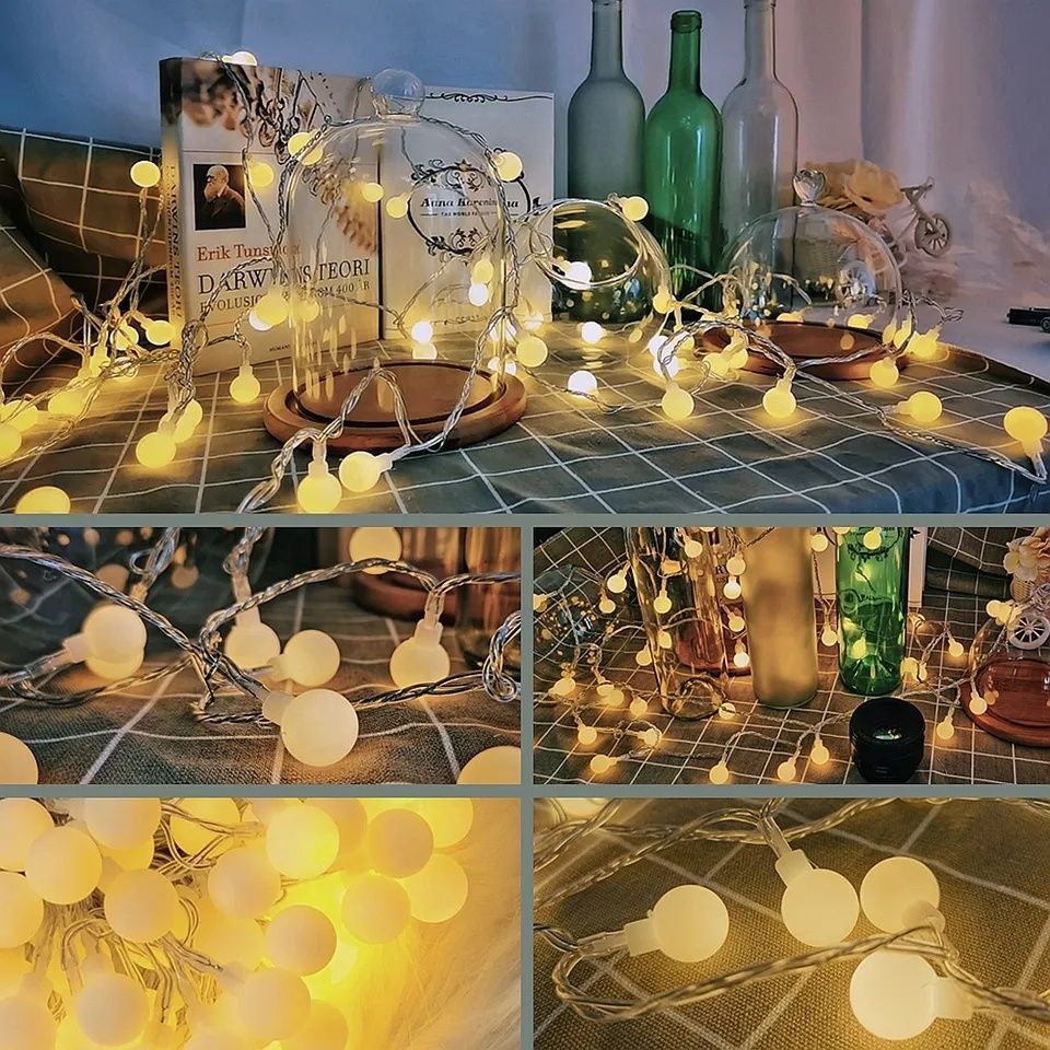 Girlanda lapki Led światełka