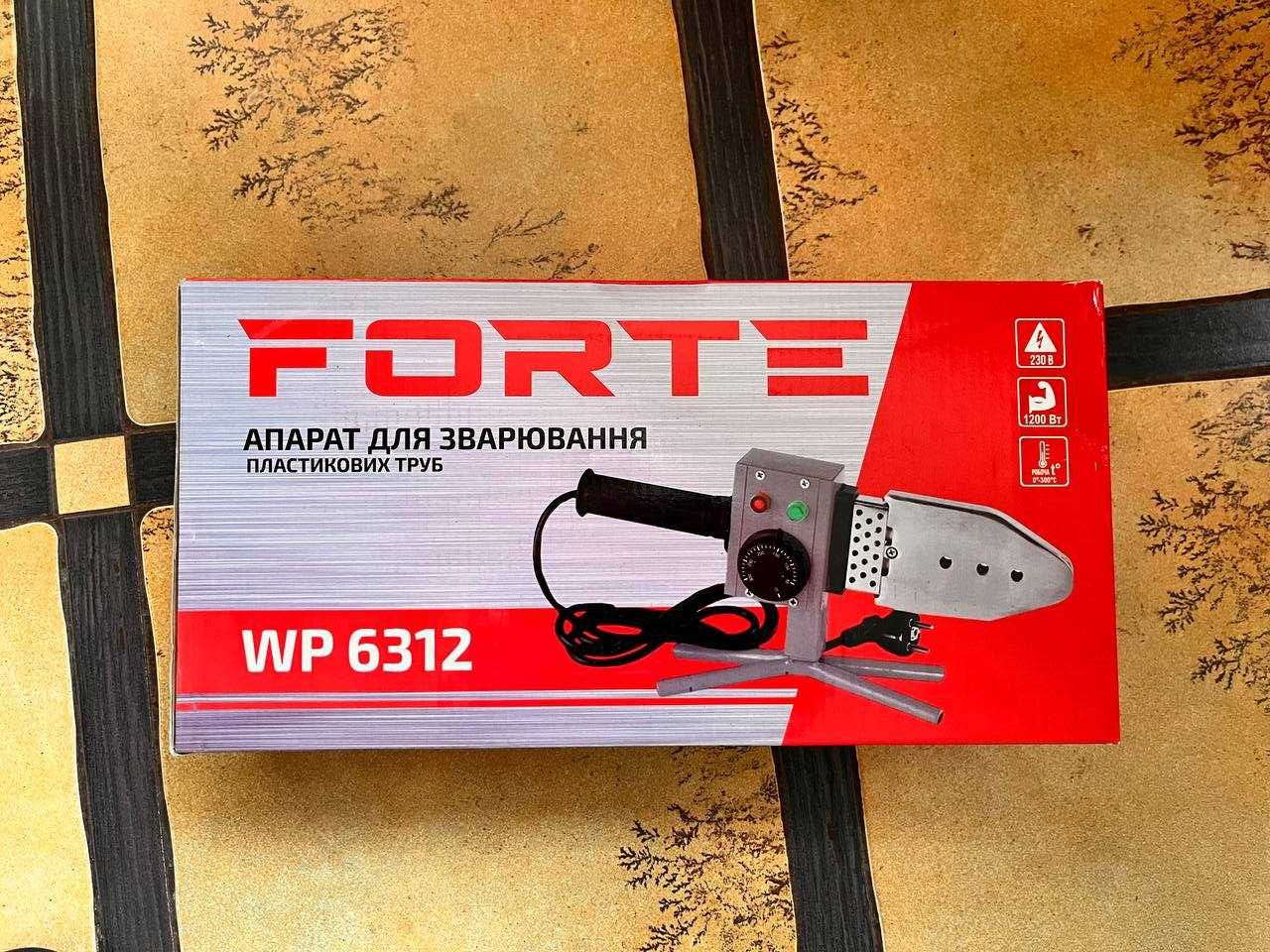 Паяльник для пластикових труб Forte WP6312