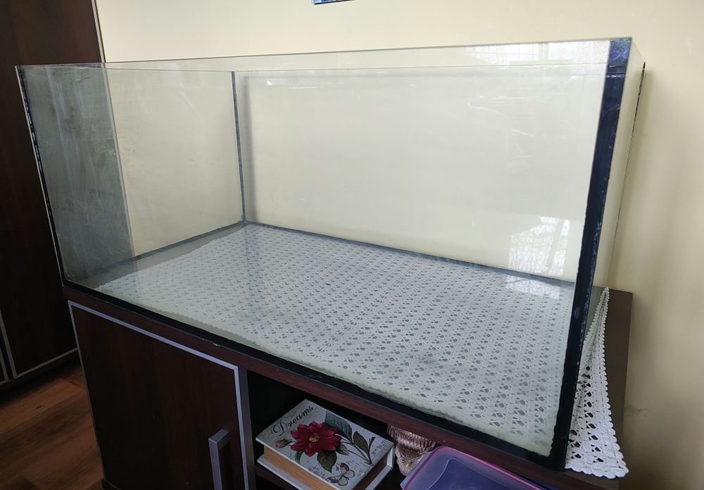 Akwarium 90x50x40 cm, szkło 8 mm - ODBIÓR OSOBISTY!