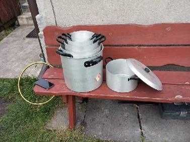 Komplet garnków aluminiowych "OLKUSZ