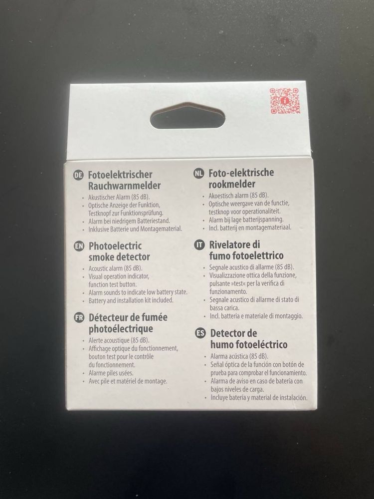 Brennenstuhl® RM C 9010 побутовий пожежний датчик диму