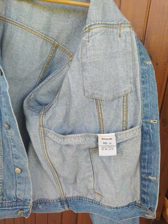 Kurtka Jeansowa męska XL
