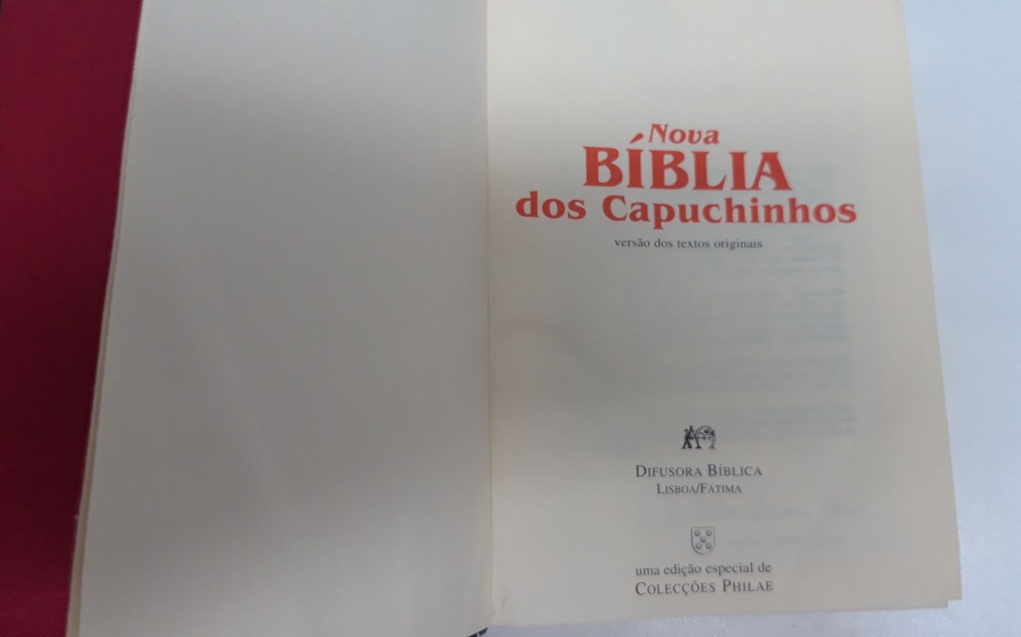 A Nova Bíblia dos Capuchinhos