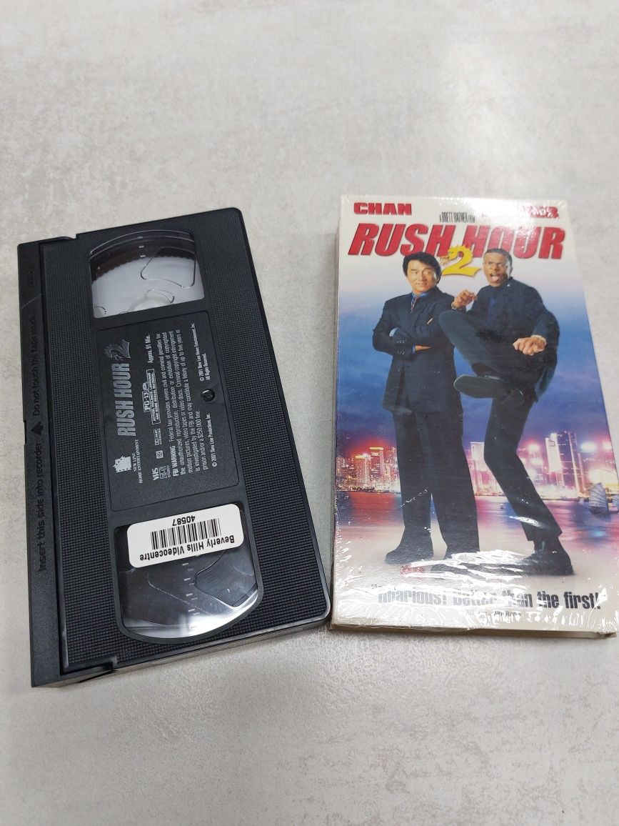 Rush Hour 2. Jackie Chan. Kaseta vhs