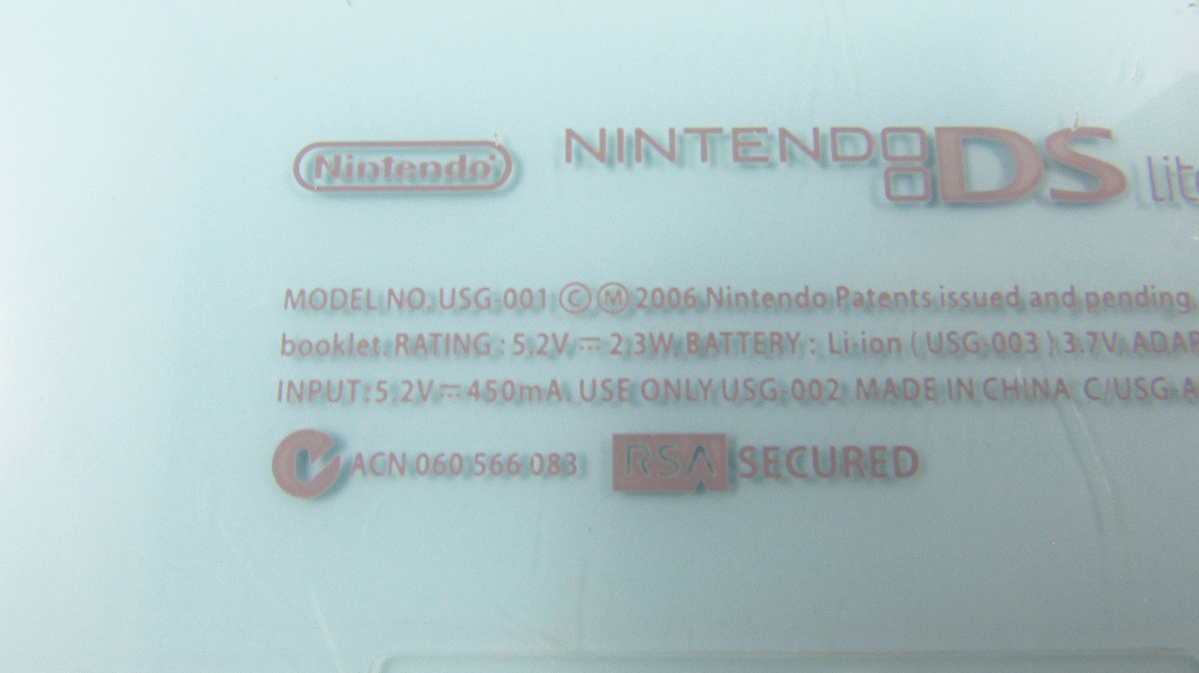 NINTENDO - Konsola DS Lite USG-001 Turkusowa 1