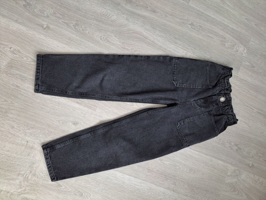 Джинси для дівчинки 10р. 140см/сірі джинси/Джинси Zara/джинси мом 10р