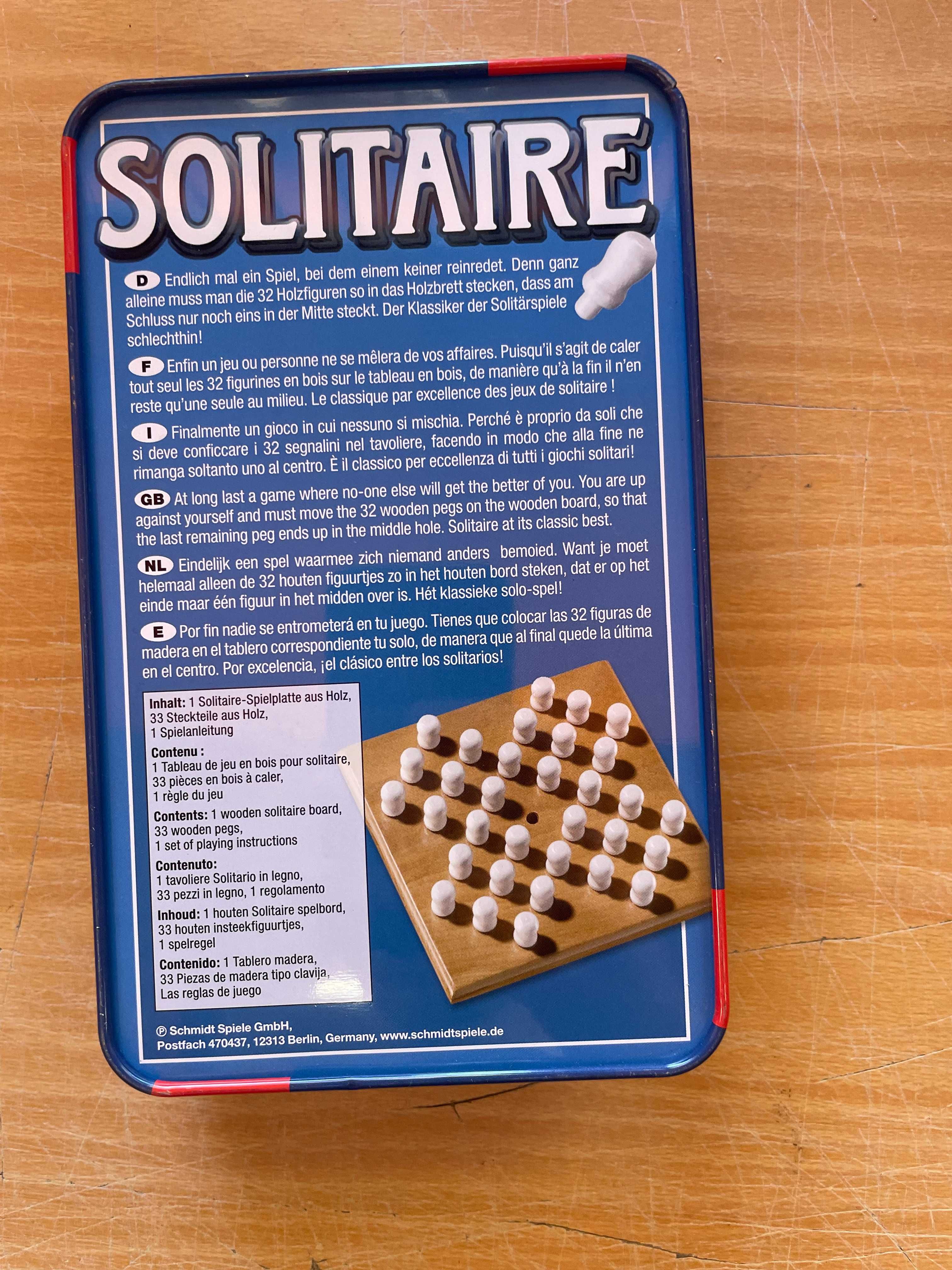Gra Planszowa Solitaire Turystyczna