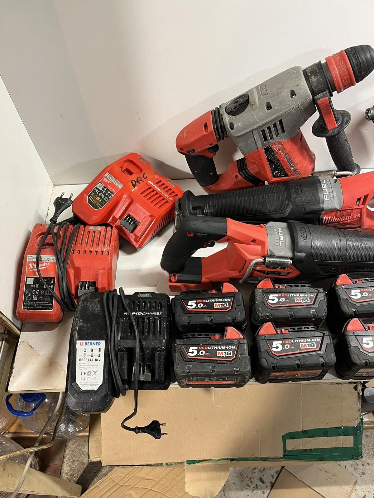 Milwaukee m18 безщітковий акумуляторний інструмент