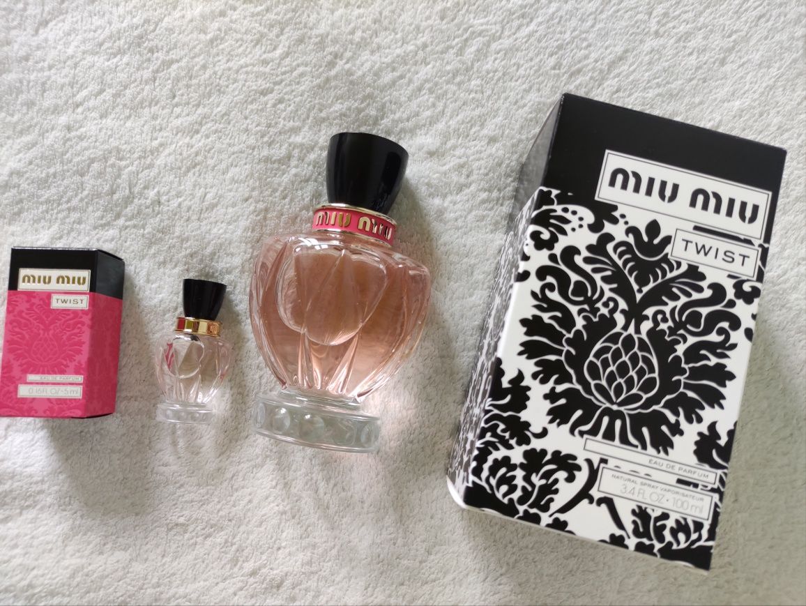 Twist miumiu 100ml edp + miniatura 5ml