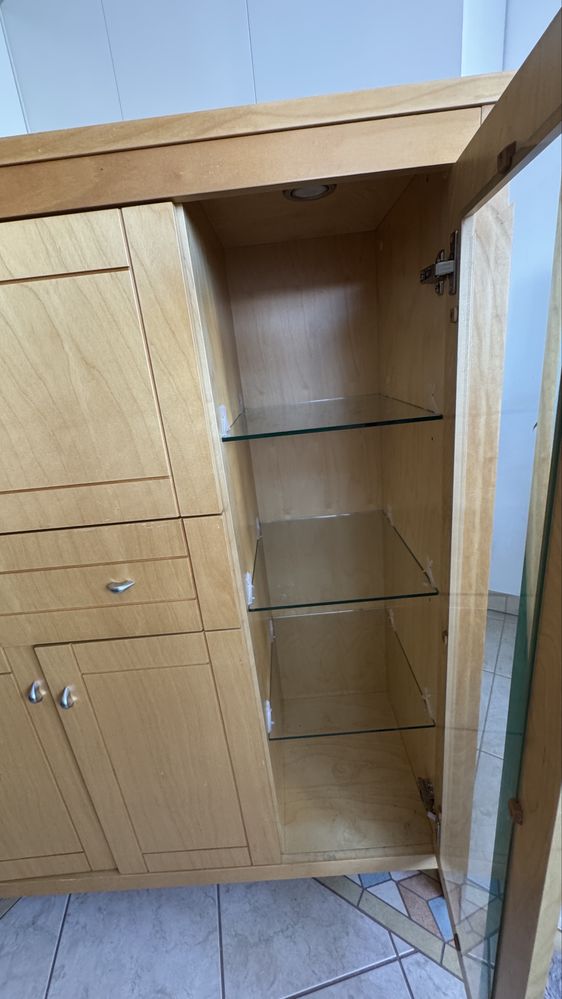 Kredens z barkiem PORTO II, szafka barek