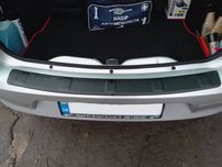 Dacia/Renault Logan I 05-12 Накладка на задній бампер (SD, ABS, Esa)