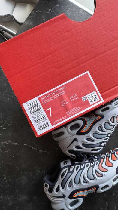 Nike Air Max Plus Drift "Aquarius Blue" rozmiar 40, wkładka 25 cm.