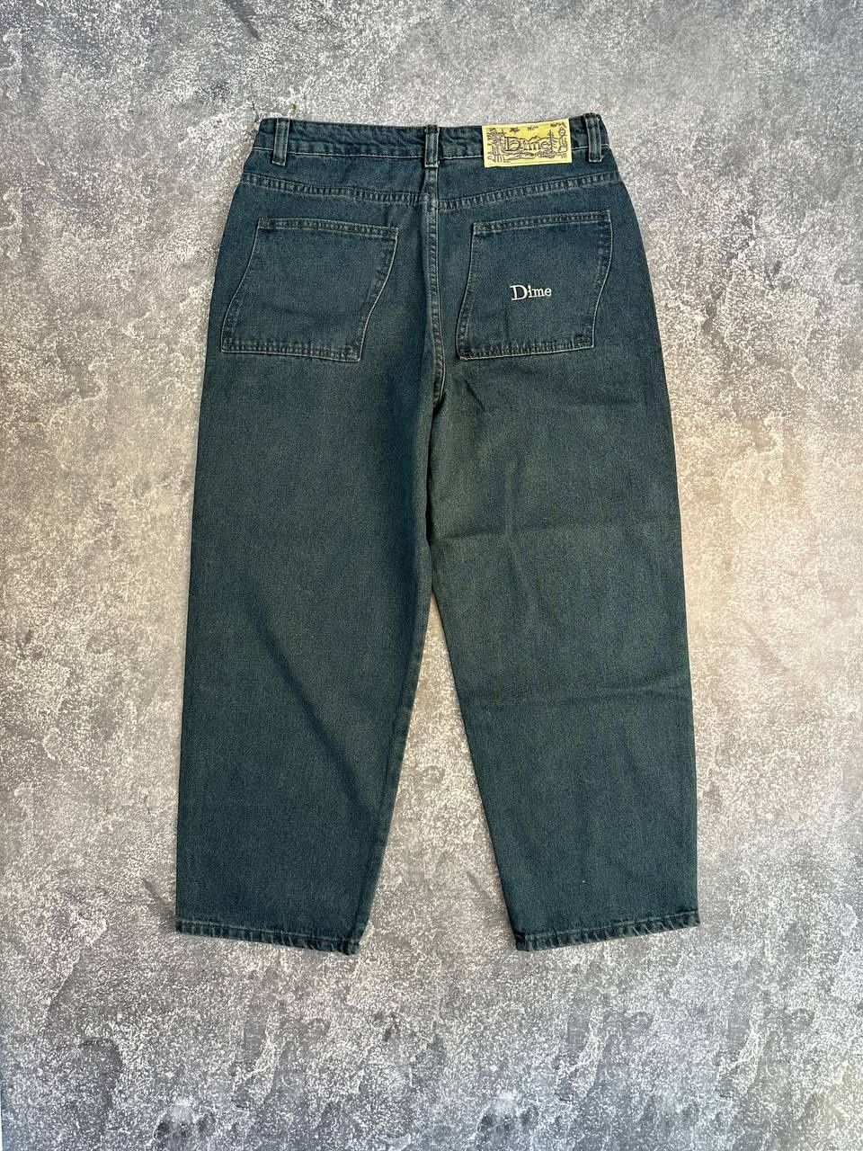 Dime baggy jeans sk8 синие сині голубые джинси джинсы С М Л широкие