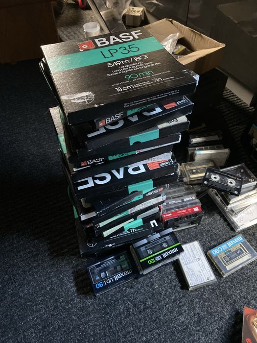 Szpula Basf LP35-18 cm Italo Disco Hits 80/87 r, Hity NR 1 list