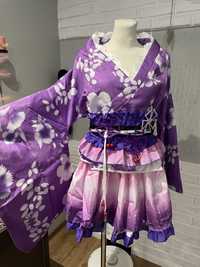 Strój przebranie kimono anime cosplay L