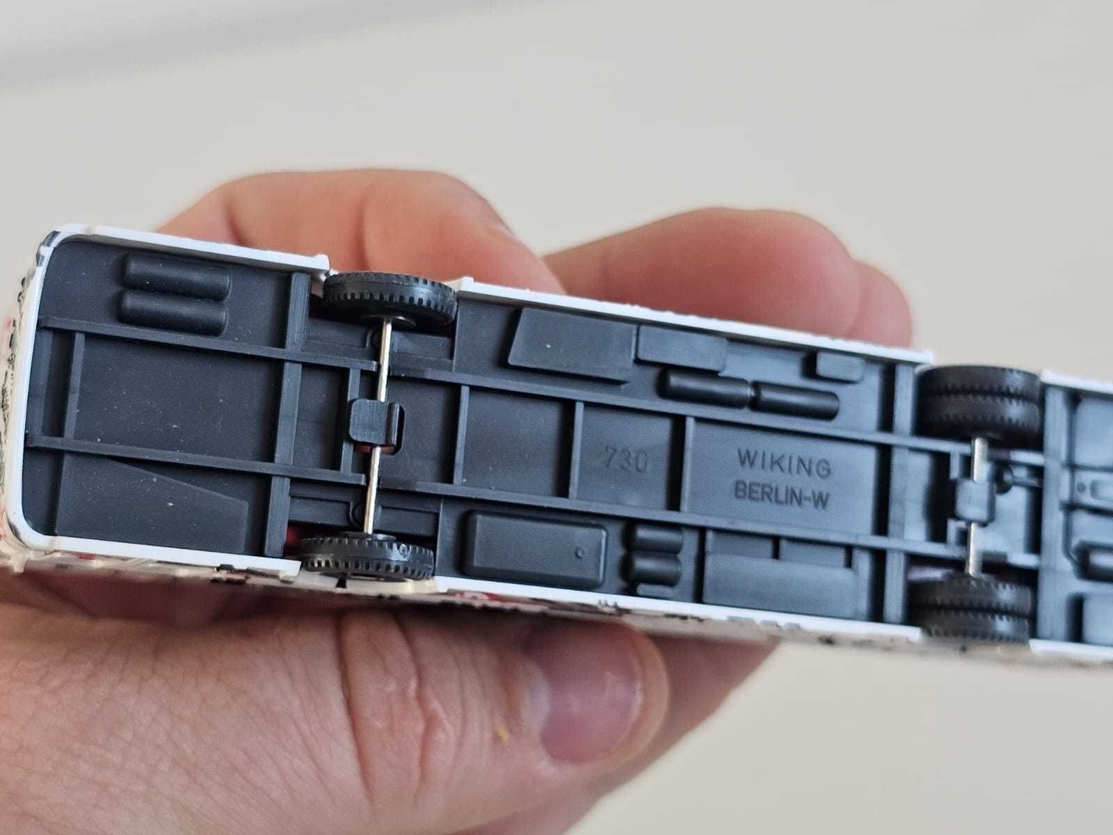 Wiking 1:87 H0 - Man SD 200 autobus piętrowy model do makiety
