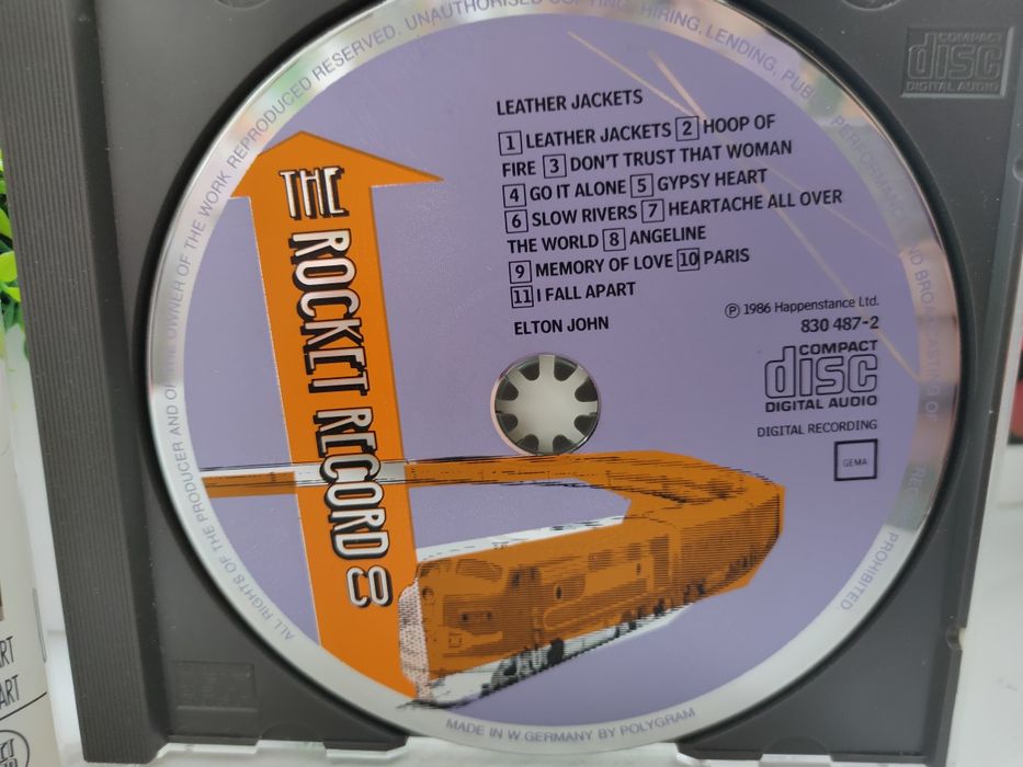 CD диски Elton John Leather Jackets
