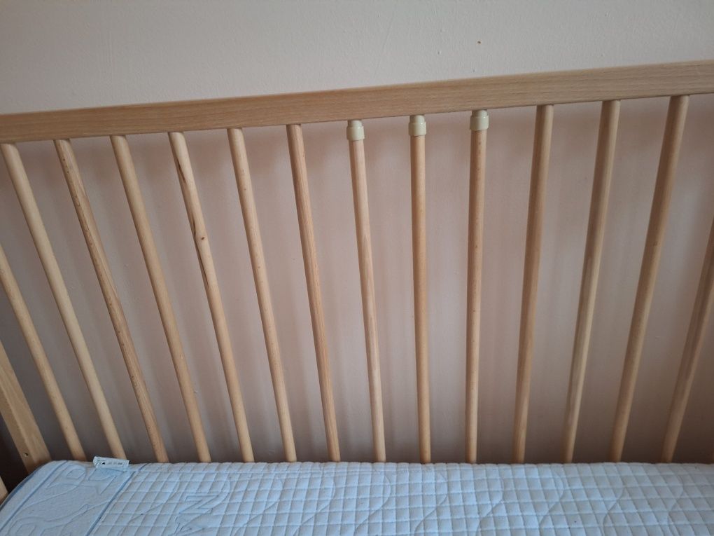 Łóżeczko 120x60 dziecięce z materacem
