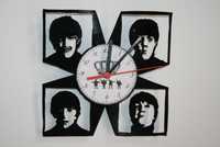Relógio de Parede em Vinil - The Beatles