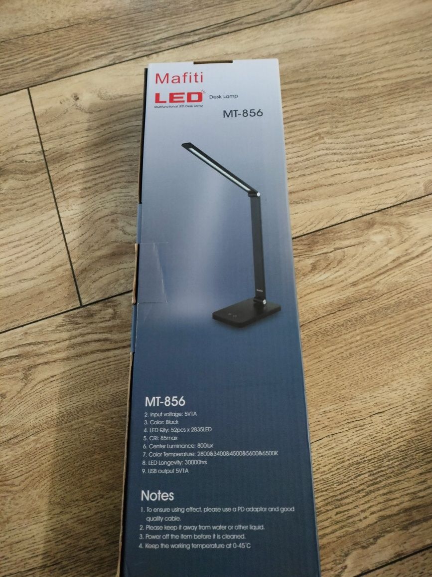 Lampa biurkowa LED