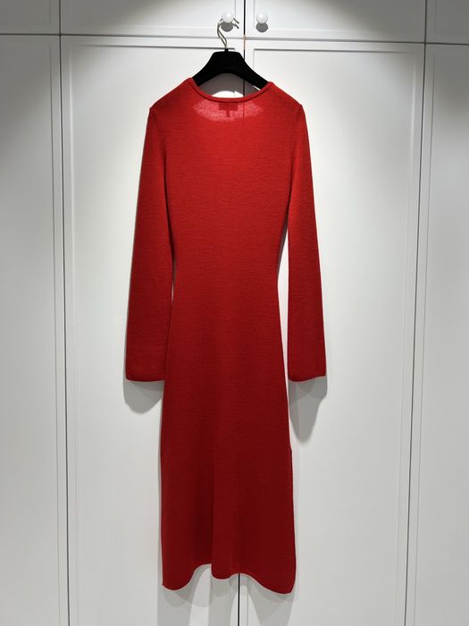 Baum Und Pferdgarten червона тепла сукня платье міді Max Mara Massimo