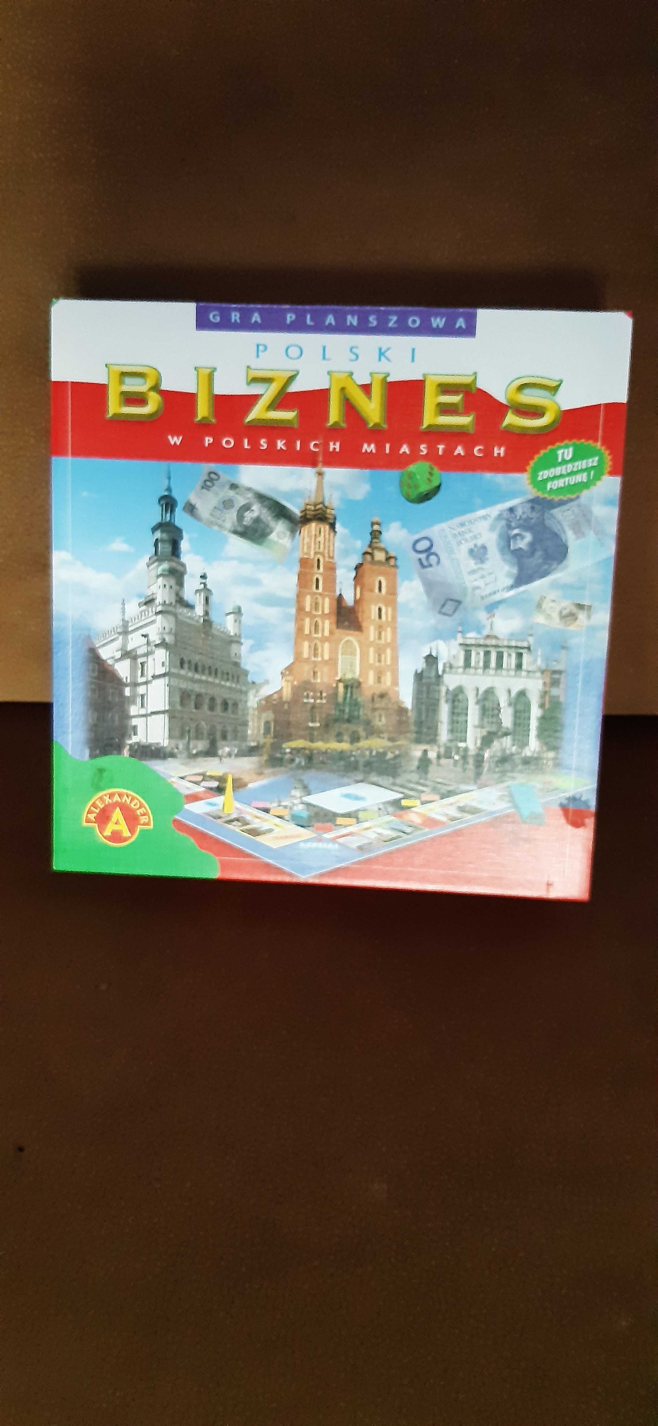 Gra planszowa Polski Biznes w Polskich Miastach