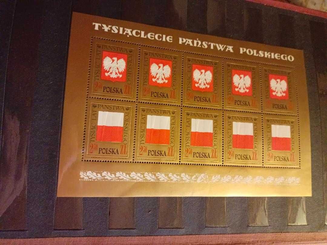 klaser RUCH ze znaczkami Polska Watykan Italia