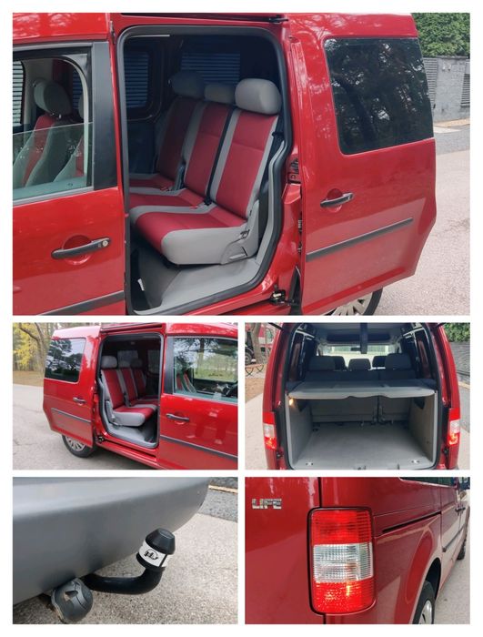 Volkswagen Caddy 1.9TDI Hak  Klimatyzacja ! Bez Korozji !