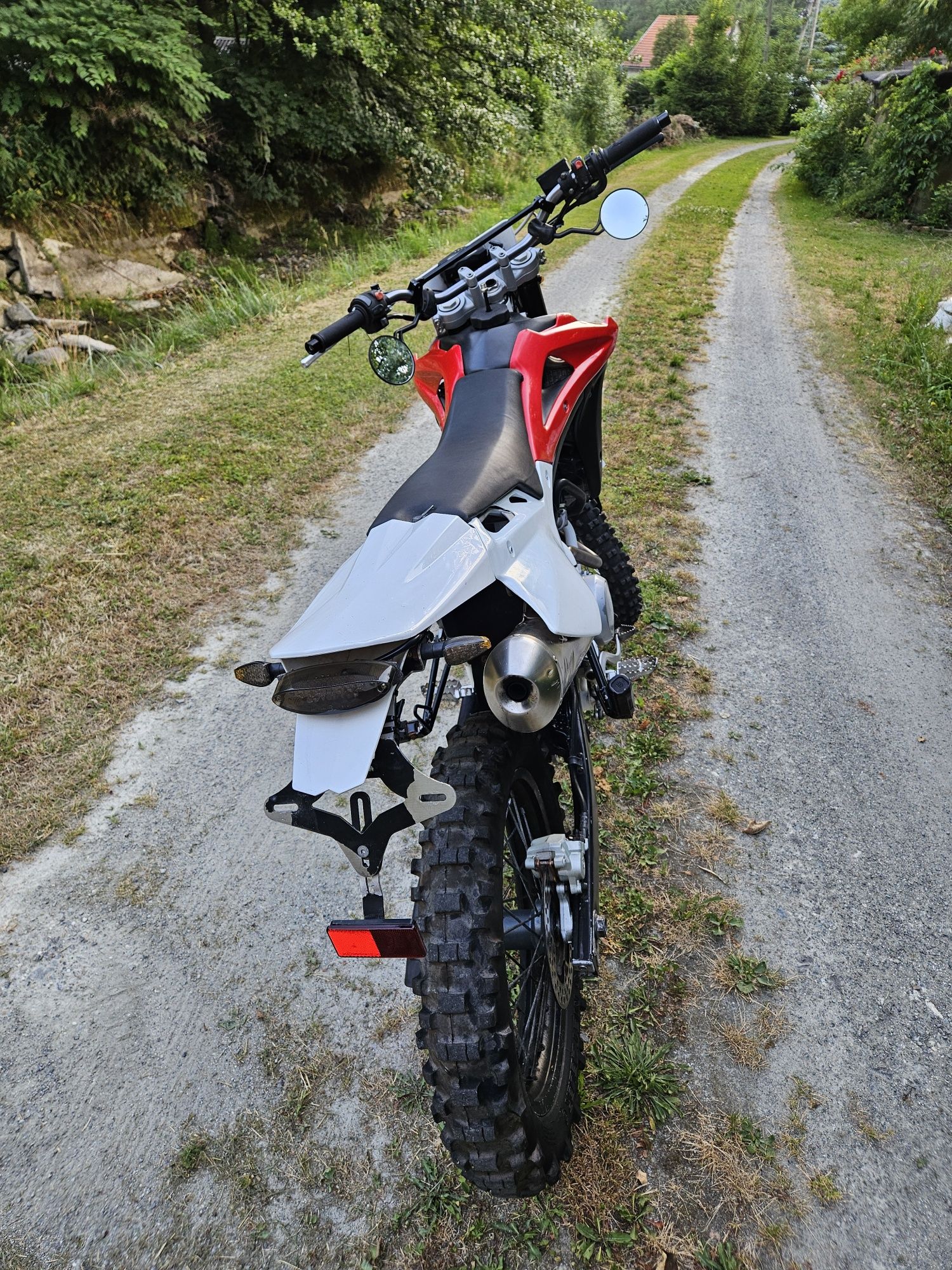 Enduro cross Husqvarna TE 125 4T yamaha WR