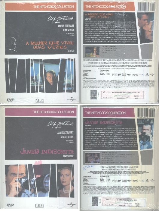 DVD Filmes Vários Joy Division Woody Allen Hitchcock Scorcese Keaton