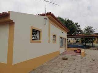 Remodelação e construção.