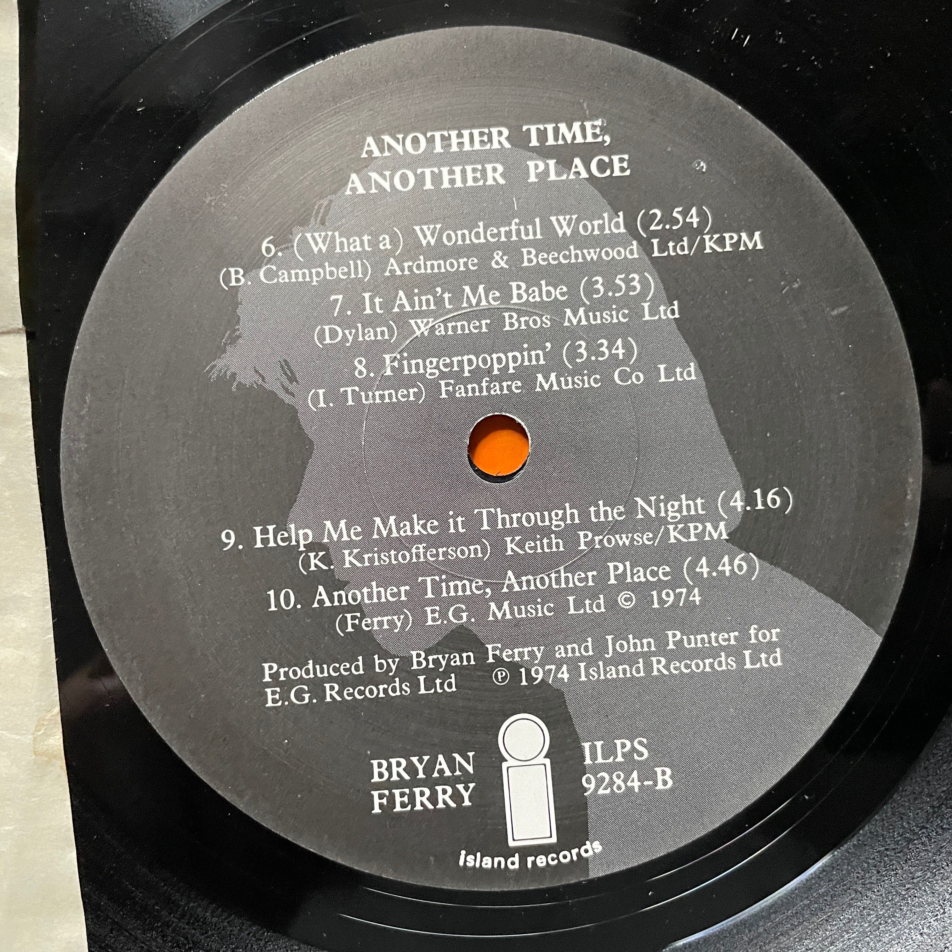Another Time, Another Place Bryan Ferry [stan: EX-] i1