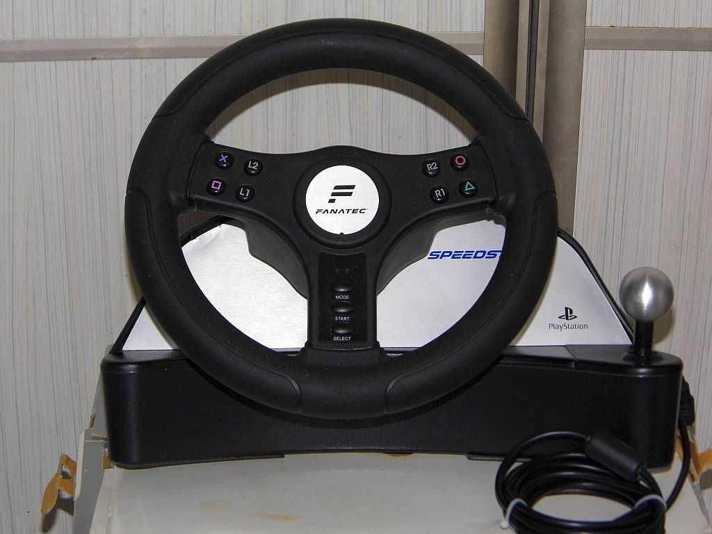 Kierownica Speedster 2 Fanatec na konsole PlayStation 1 oraz 2