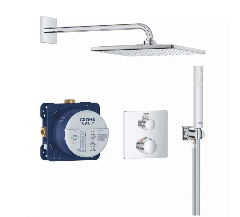 Grohe Grohtherm 34870000 34871000 Душова система прихованого монтажу