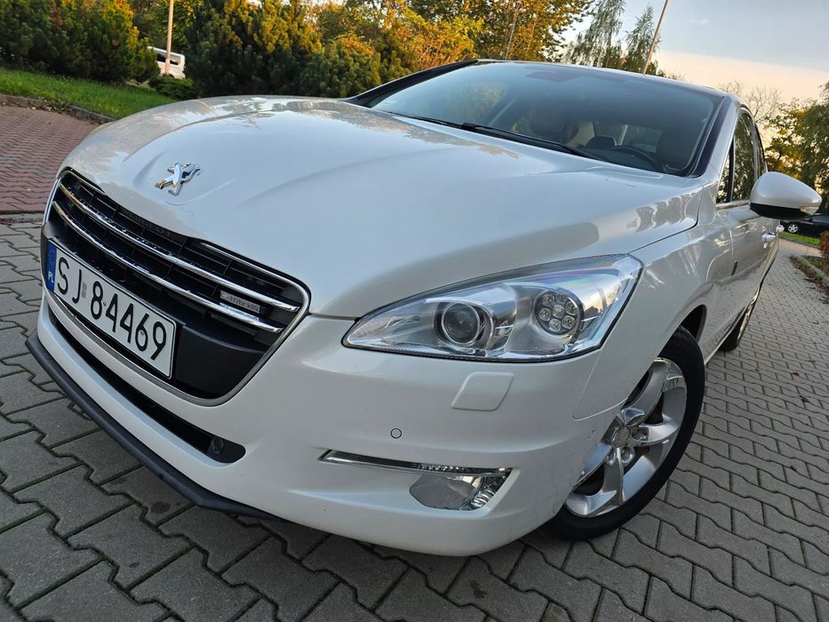 Peugeot 508 2.0 HDI Hybryd, Skóra,Automat, Zadbana