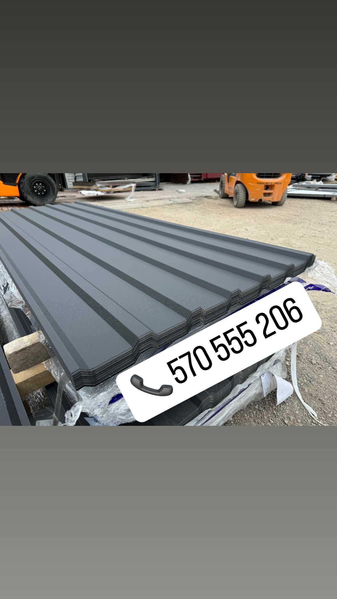 Blacha Trapezowa T18 7016 mat szybka realizacja !