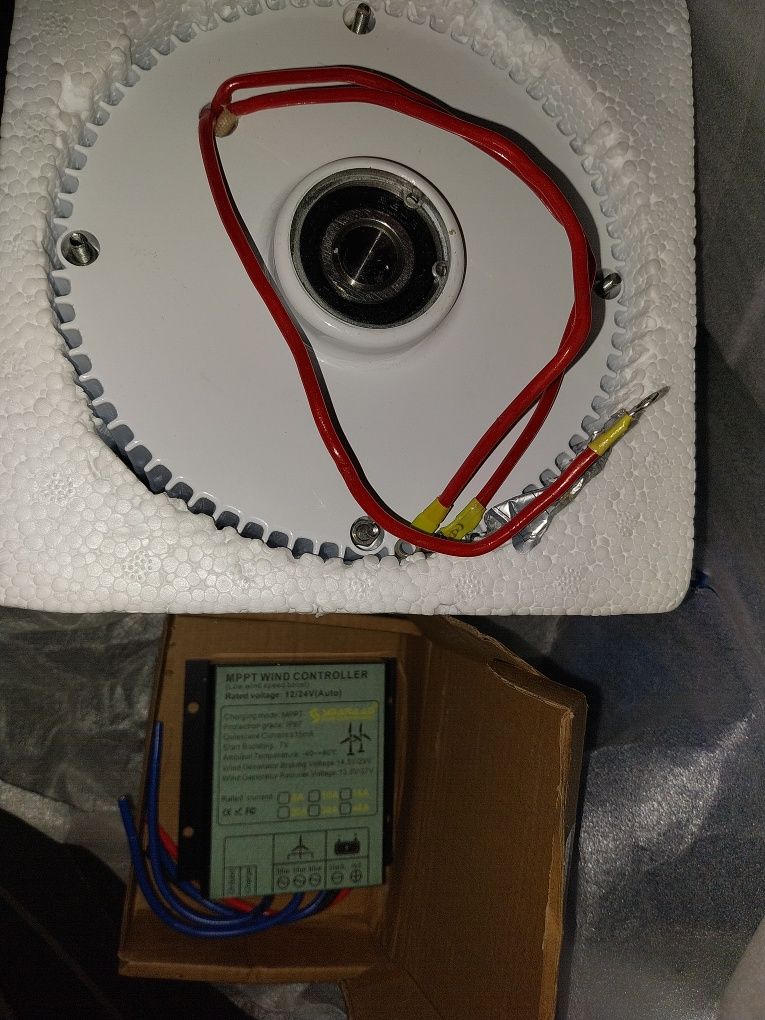 Gerador magnético 3 fases com controlador