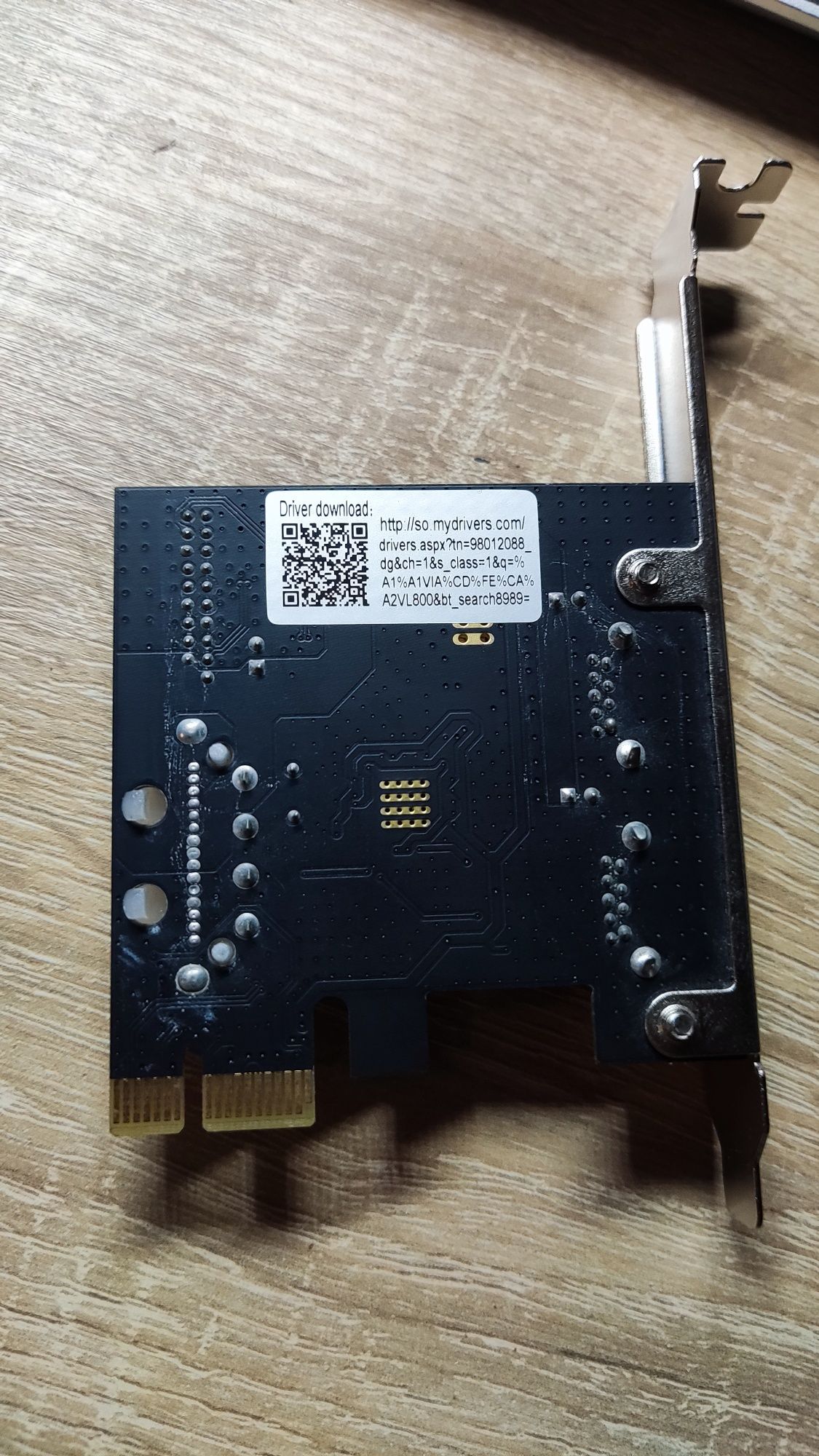 Плата расширения Frime PCI-E to USB3.0 (2 порта) +19pin VIA VL805 (ECF