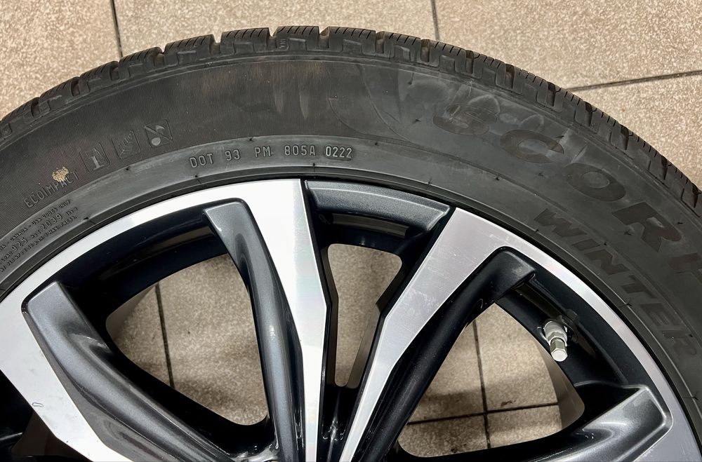 Koła Lexus RX300 450h 235/55/20 Pirelli zimowe czujniki oryginalne