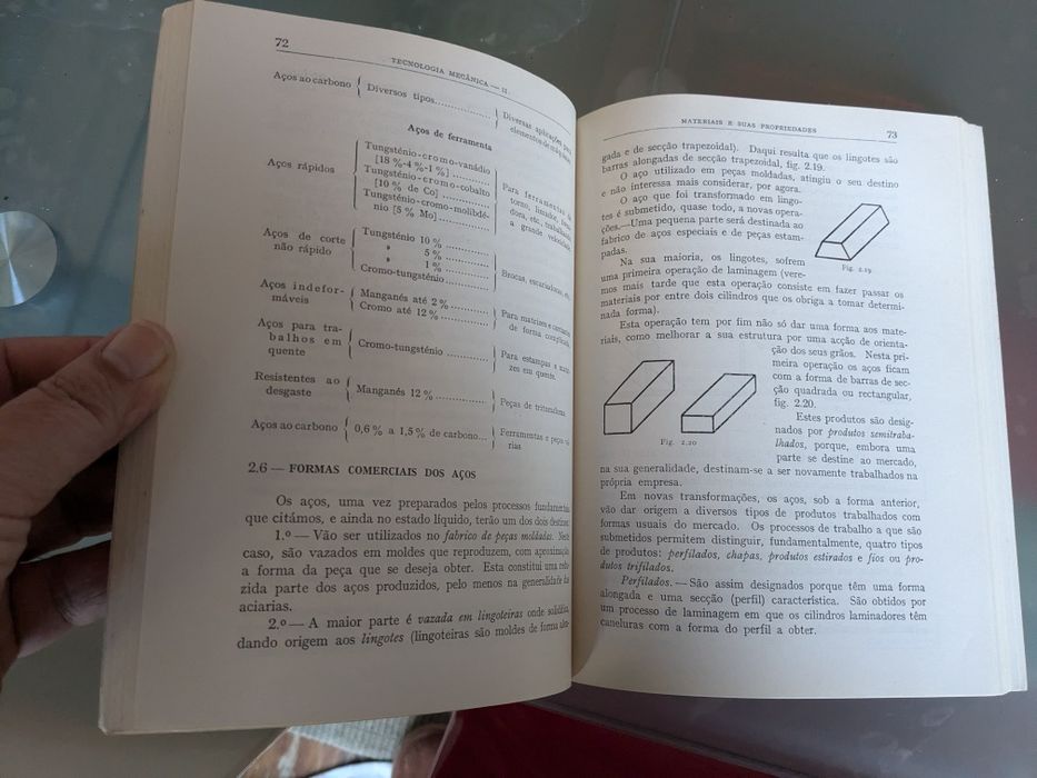 Tecnologia Mecânica,l. Livro de 1977