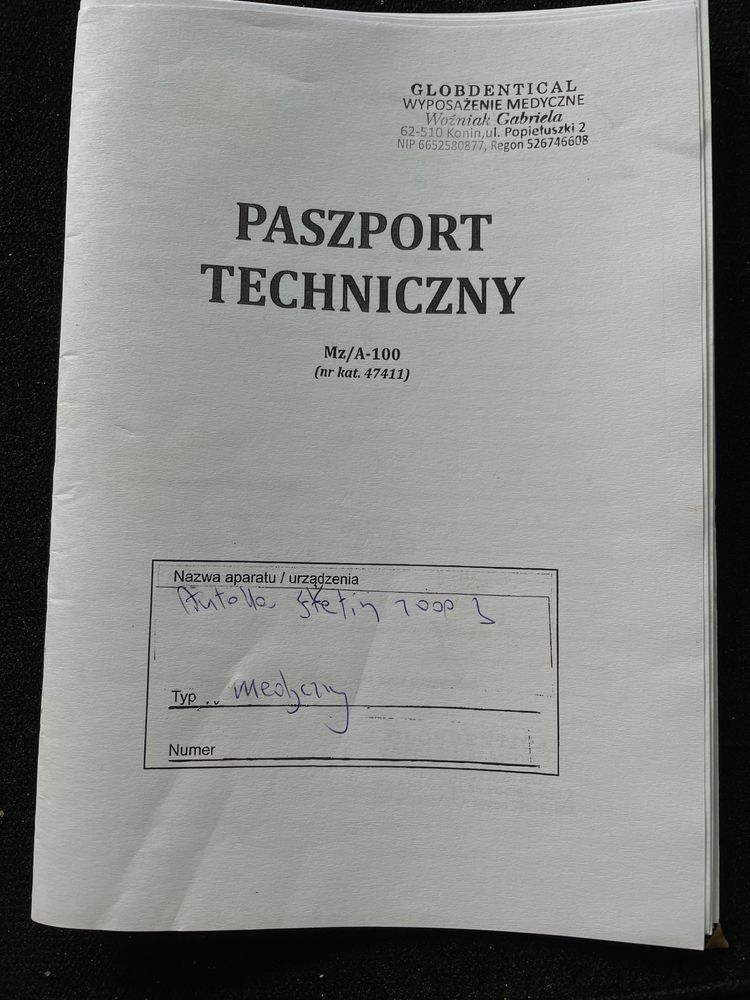 PILNIE !!! Autoklaw STATIM 2000s