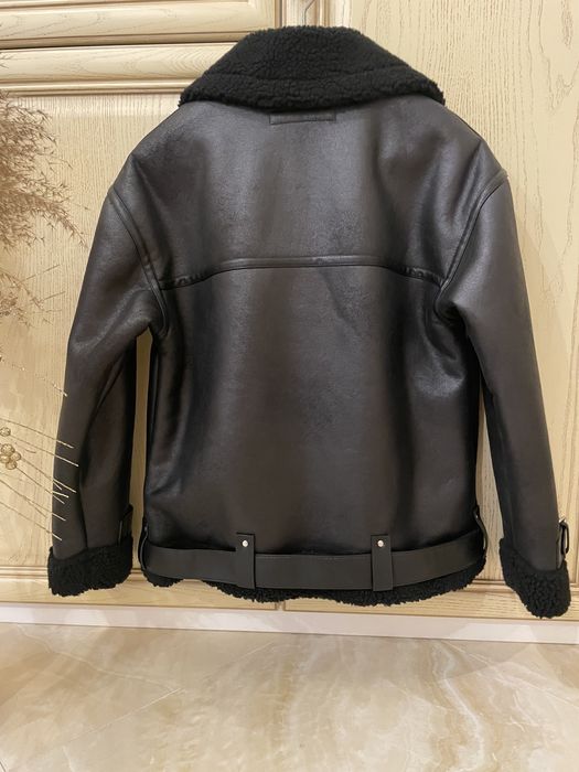 Куртка Дублянка авіатор дубленка Zara H&M єврозима S/M