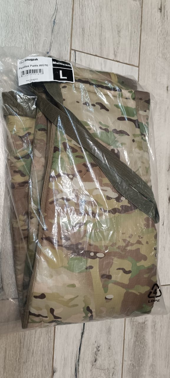 Штани Snugpak Parallax WGTE Multicam брюки level 7 теплі  + підтяжки