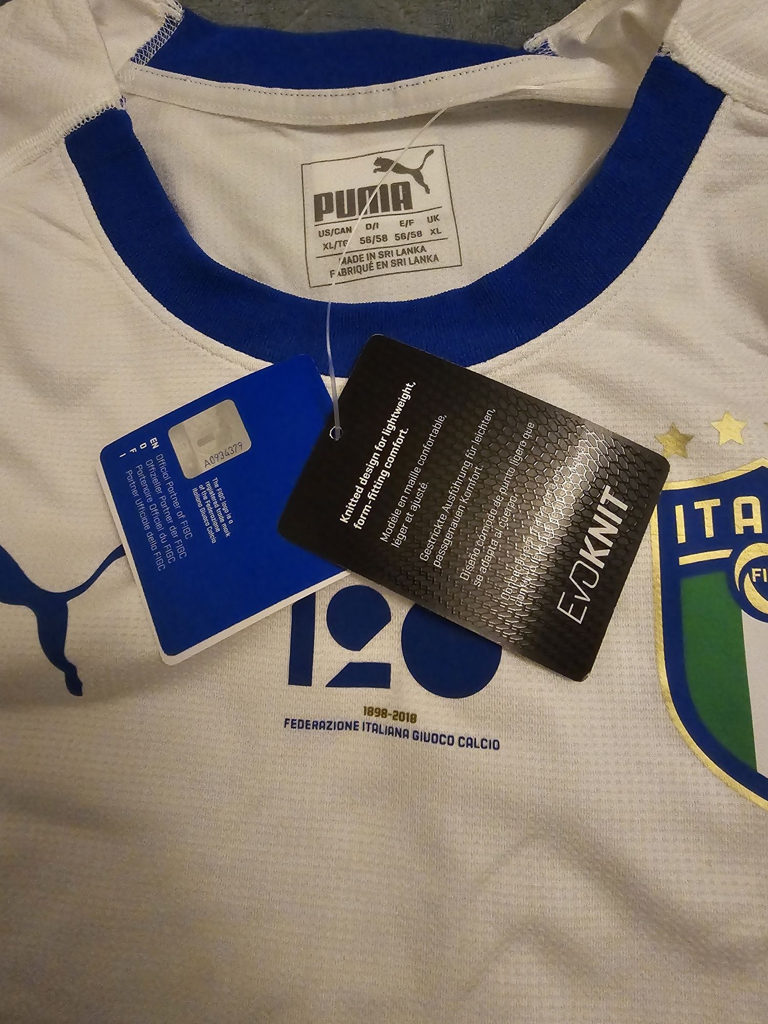 Camisola Aquecimento Itália - oficial