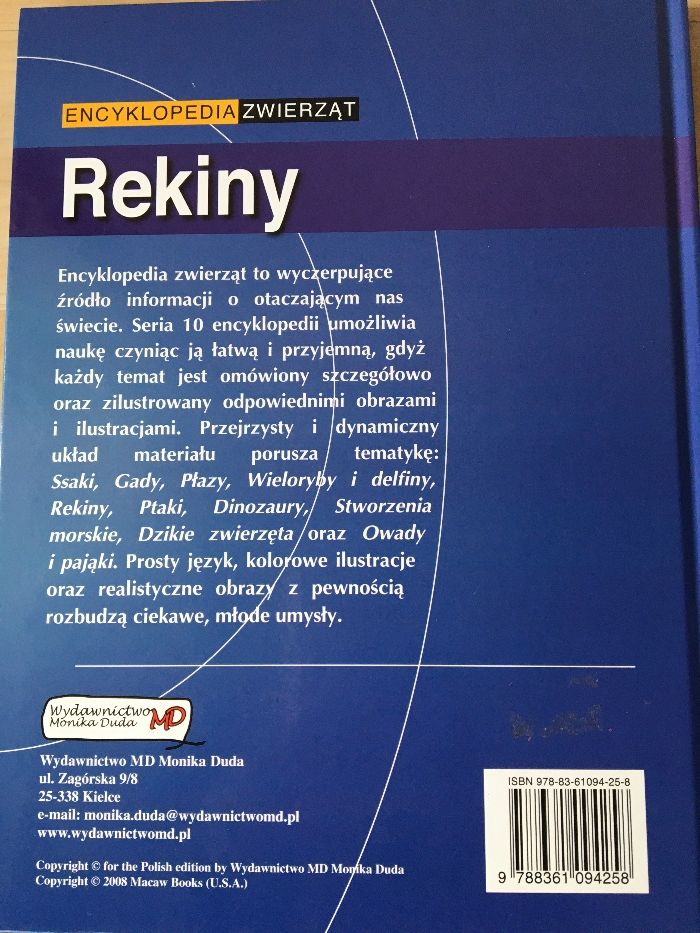 Encyklopedia zwierząt-rekiny